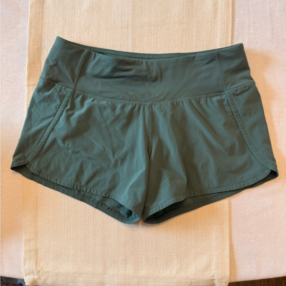 Lululemon Run Times Short in Teal